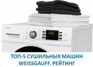 I 5 TOP essiccatoi Weissgauff. Valutazione