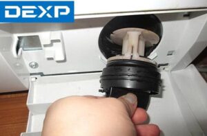 Почистване на филтъра на пералня Dexp