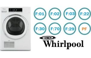 Кодове за грешки на сушилня Whirlpool