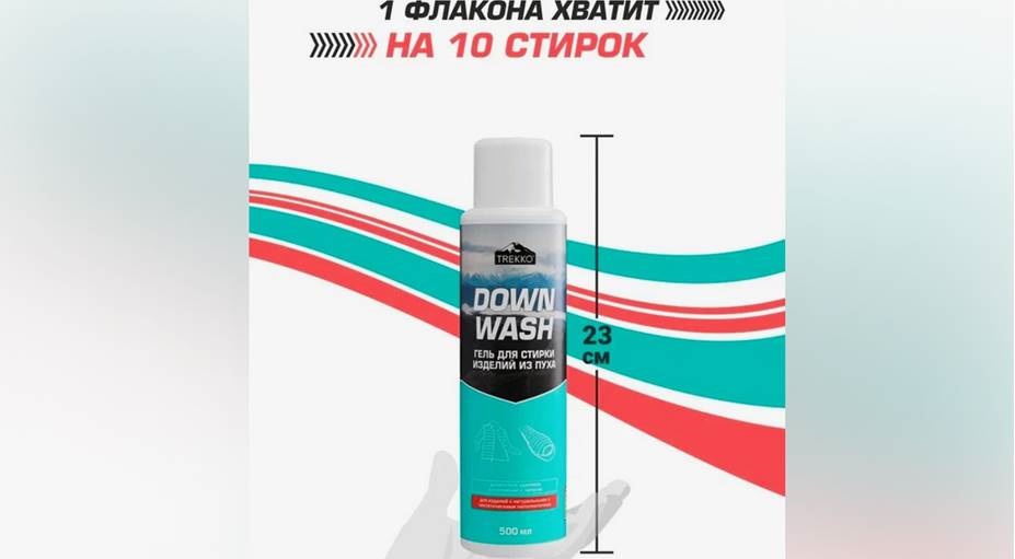 Down Wash за пране на пухени якета