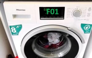 Код за грешка F01 в пералня Hisense