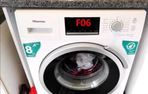 Код за грешка F06 в пералня Hisense
