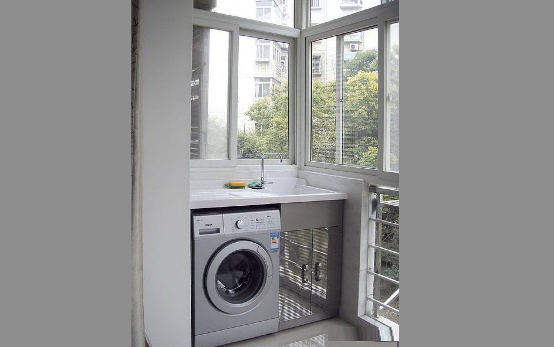 сушилня за дрехи на балкона