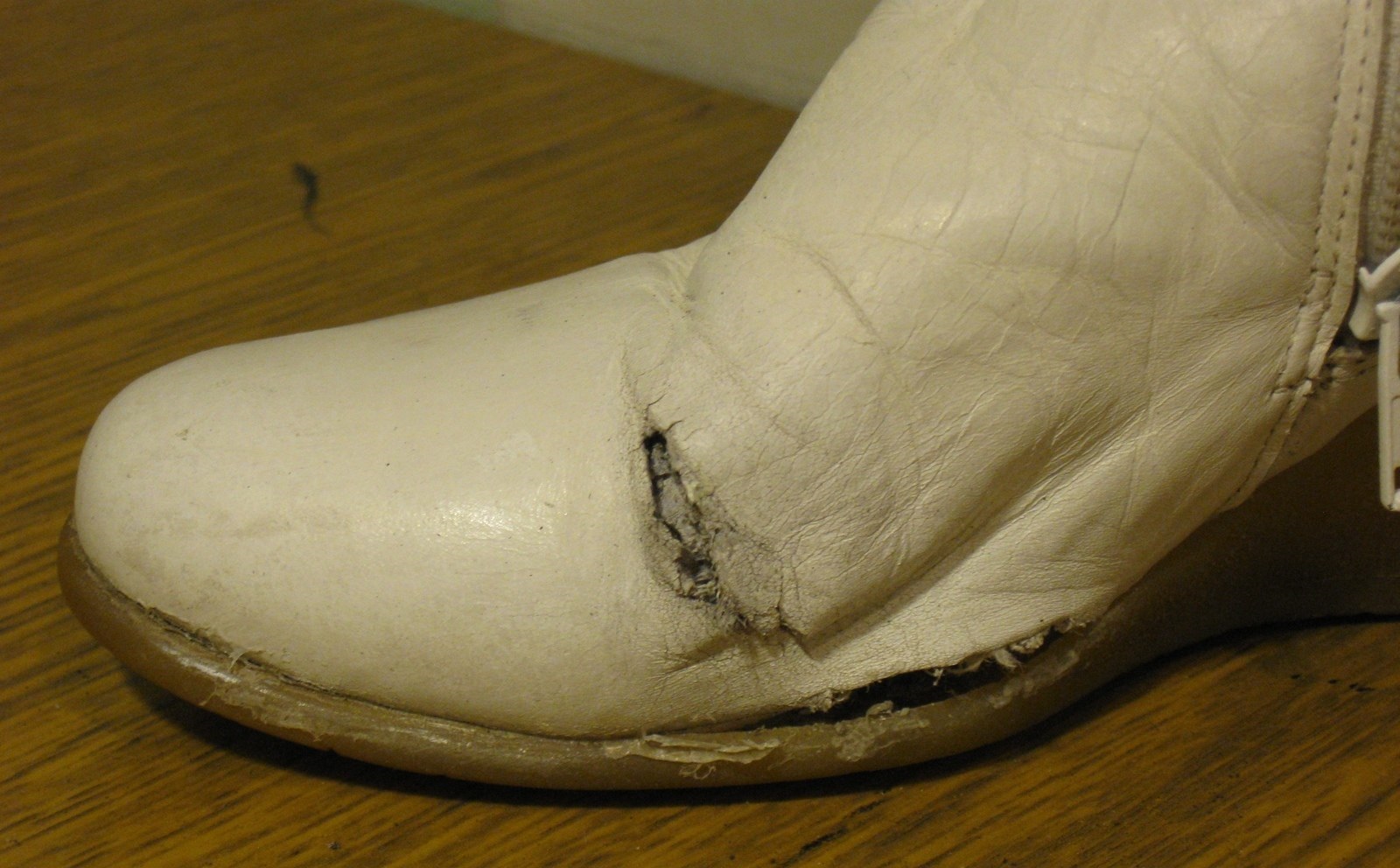 обувките бяха съсипани в сушилнята