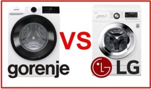 Коя е по-добра: пералня LG или Gorenje?