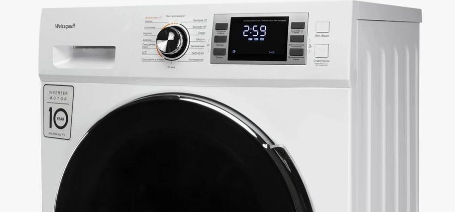 машина Weissgauff WM 5649 DC инверторна пара