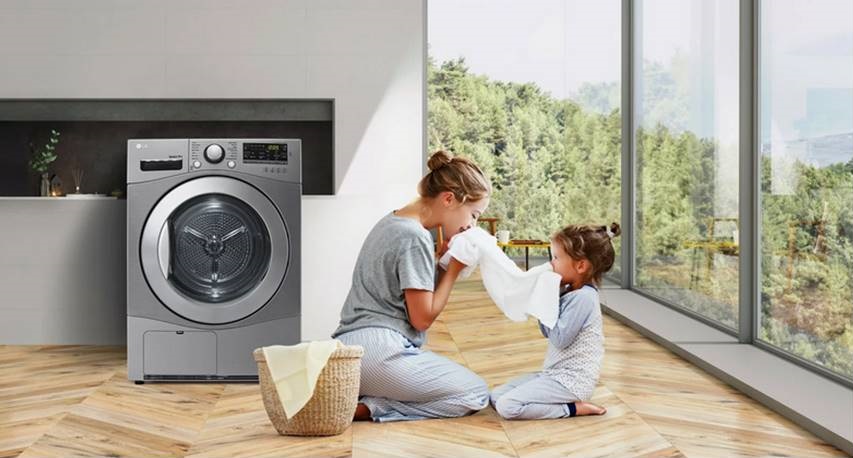 Резултати от сушене в сушилня LG