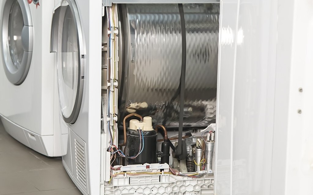 Сушилня Bosch без страничен панел