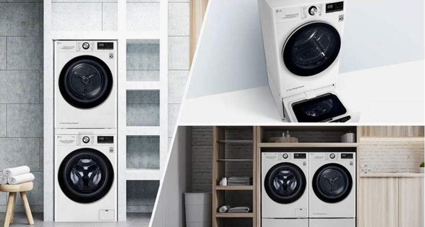 Сушилня LG до пералнята или в колона